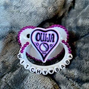 Adult pacifier witchy theme